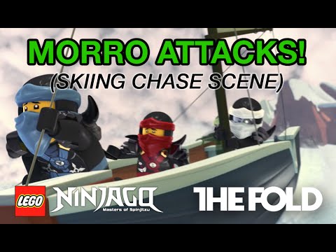 LEGO NINJAGO Skiing Chase Scene, Episode 50 "Kingdom Come"