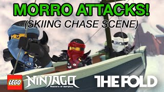 LEGO NINJAGO Skiing Chase Scene, Episode 50 &quot;Kingdom Come&quot;