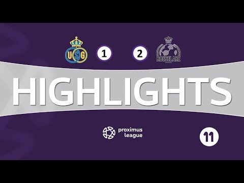 Highlights NL /  Union Saint Gilloise - Roeselare 07/01/2018