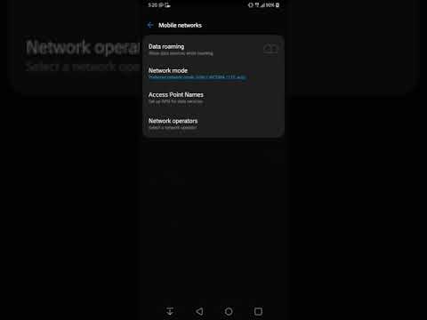 How to get Volte option in LG G7|| android 10