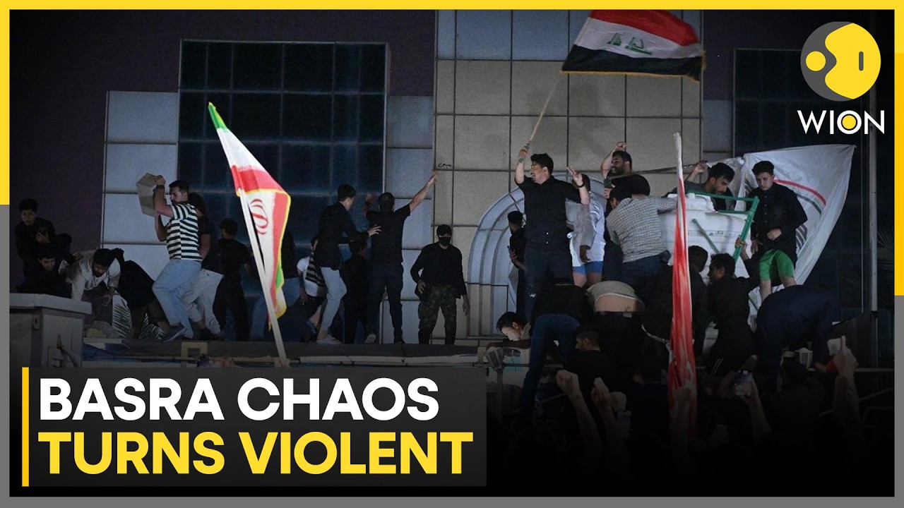 Protesters Storm Kuwaiti Consulate in Iraq After Deadly Basra Rocket Attack | WION
