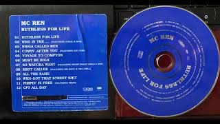 (12. MC REN - CPT ALL DAY)(RUTHLESS FOR LIFE ADVANCE PROMO CD) Eazy-E N.W.A NWA Dr. Dre