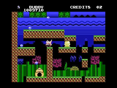 Parasol Stars   The Story of Bubble Bobble 3 longplay wordl 3 nintendo nes