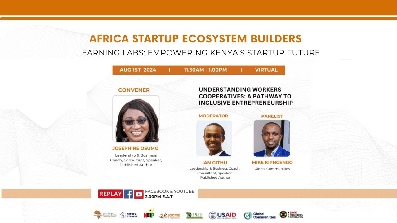 Replay: Understanding Worker Cooperatives: A Pathway to Inclusive Entrepreneurship.