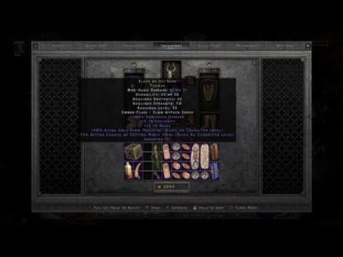 BEST SPOT for farming ALI BABA MF SWORD Diablo 2 Resurrected