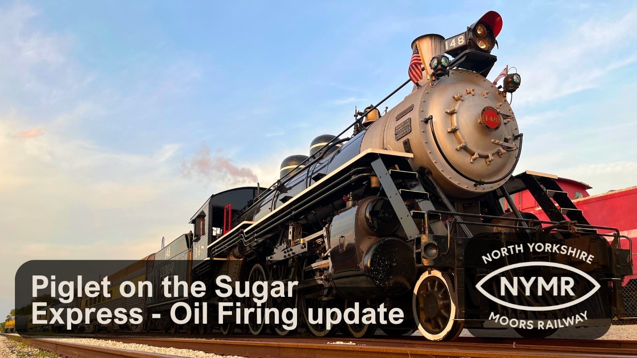Piglet on the Sugar Express - An Oil Firing Update