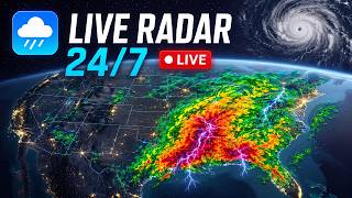 🔴 LIVE Weather Radar 24/7 — U.S. Storm Tracker & Severe Weather | Nimbus