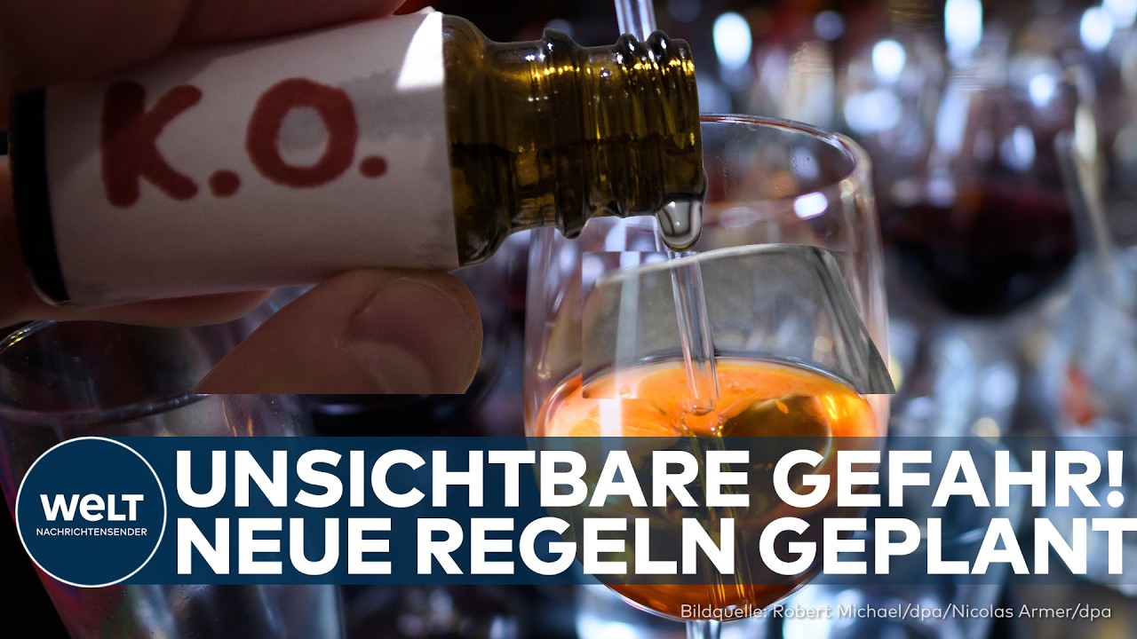 DEUTSCHLAND: K.O.-Tropfen bei Sexualverbrechen – Regierung plant strengere Gesetze!