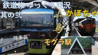 【鉄道旅 ゆっくり実況】 Part5～山鳥と日本一のモグラ駅～