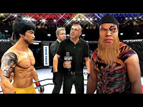 UFC 4 Bruce Lee vs. Maniac Freddy - Who Wins in This Epic EA Sports UFC 4 Showdown?