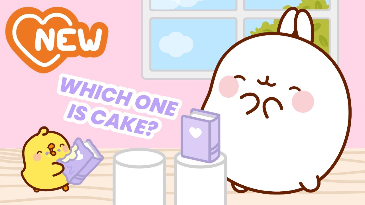 Which One Is Cake?! 🍰😋 Molang’s Ultimate Food Challenge