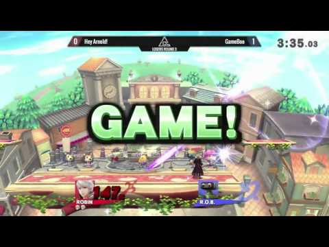 SOT #34 - Hey Arnold! (Robin) vs GameBoo (ROB) - SSB4 LR3