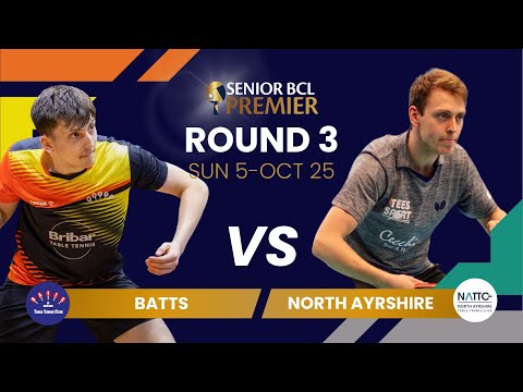 BATTS vs North Ayrshire I Round 3 I BCL Premier 2025-26
