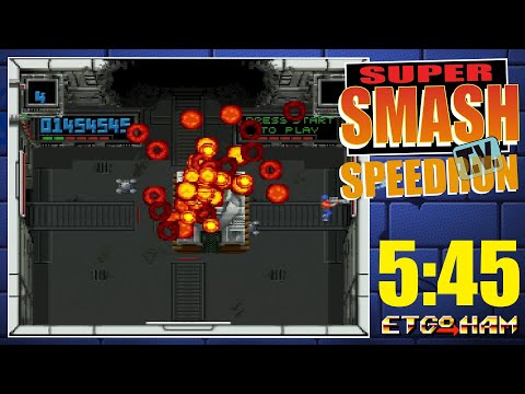 Super Smash T.V. Speedrun || Easy% [5:45]