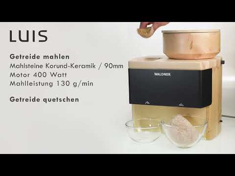 Kombimuehle Waldner LUIS - Getreidemühle mit Flocker