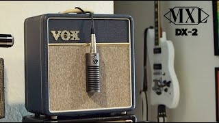 Video thumbnail for MXL DX-2 Dual Capsule Variable Dynamic Microphone by Pedal of the Day