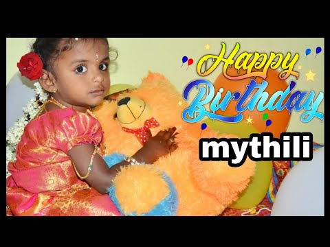 my mythili 5th birthday  wishes.😍💫
