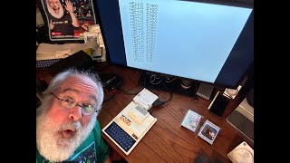 Sinclair ZX80 Chroma 80 1st Test - 8bit Vintage Computer - Chroma80 Expansion