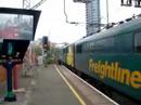 Freightliner 86's leave Stratford
