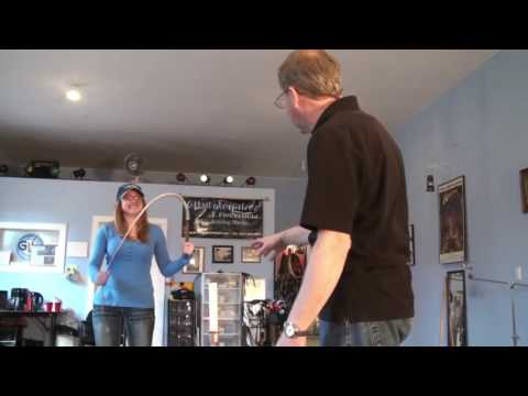 Gery Deer teaches candle snuffing with the bullwhip - The Whip Artistry Studio