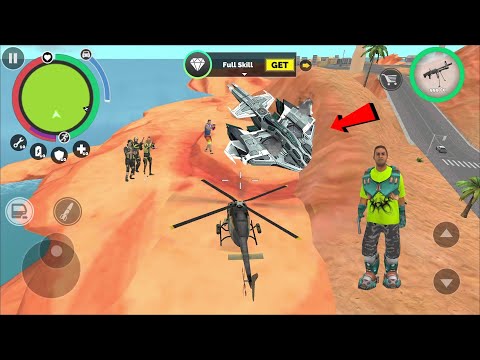 Vegas Crime Simulator 2 - (The alien ship crashed on a rocky place) alien ship on secret location