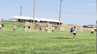 Right time & place for a goal