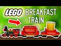 I Built a LEGO Breakfast Train!