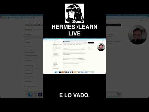 Hermes Impara un'Intera Documentazione in 30 Secondi 🤯 #hermes #AI #shorts #hermesagent