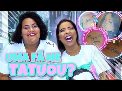 CONHECI UMA FÃ QUE TEM MEU ROSTO TATUADO