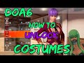 DOA6 HOW TO UNLOCK COSTUMES with DOA QUEST!!