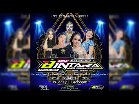 💍Wedding DELA & RIZKI || BINTARA Music Generation || FIKA AUDIO || Sedayu, 15 Jan 2026 💍