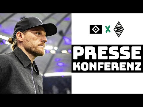 "Relatively satisfied with the point" | 🎙️ Press conference after Hamburger SV - Borussia