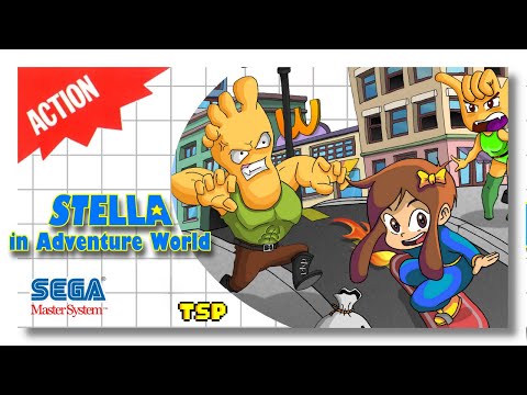 Stella in Adventure World - Hack of  Alex Kidd in Miracle World [Master System]