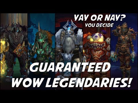 Finally! Guaranteed LEGENDARY Items in WoW! Excited? [News/Opinion]