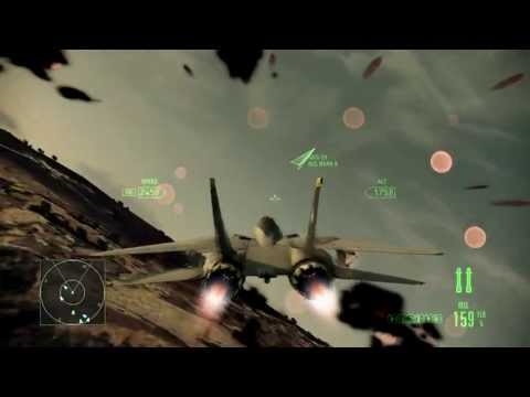 Ace Combat Assault Horizon F-14D Super Tomcat  Gameplay | Elite
