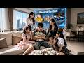 Poor guy wakes beside 4 beautiful sisters!Reward System awakens,earning millions and change life!