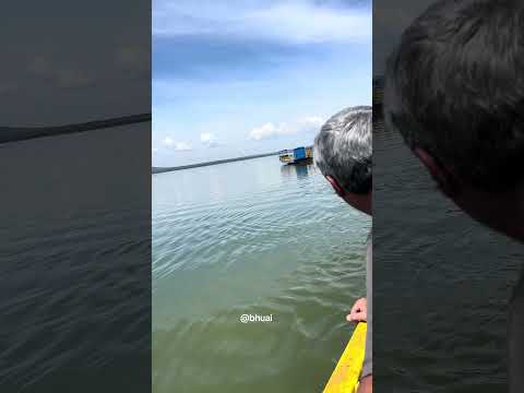 Travessia da represa de três Marias em morada nova de minas