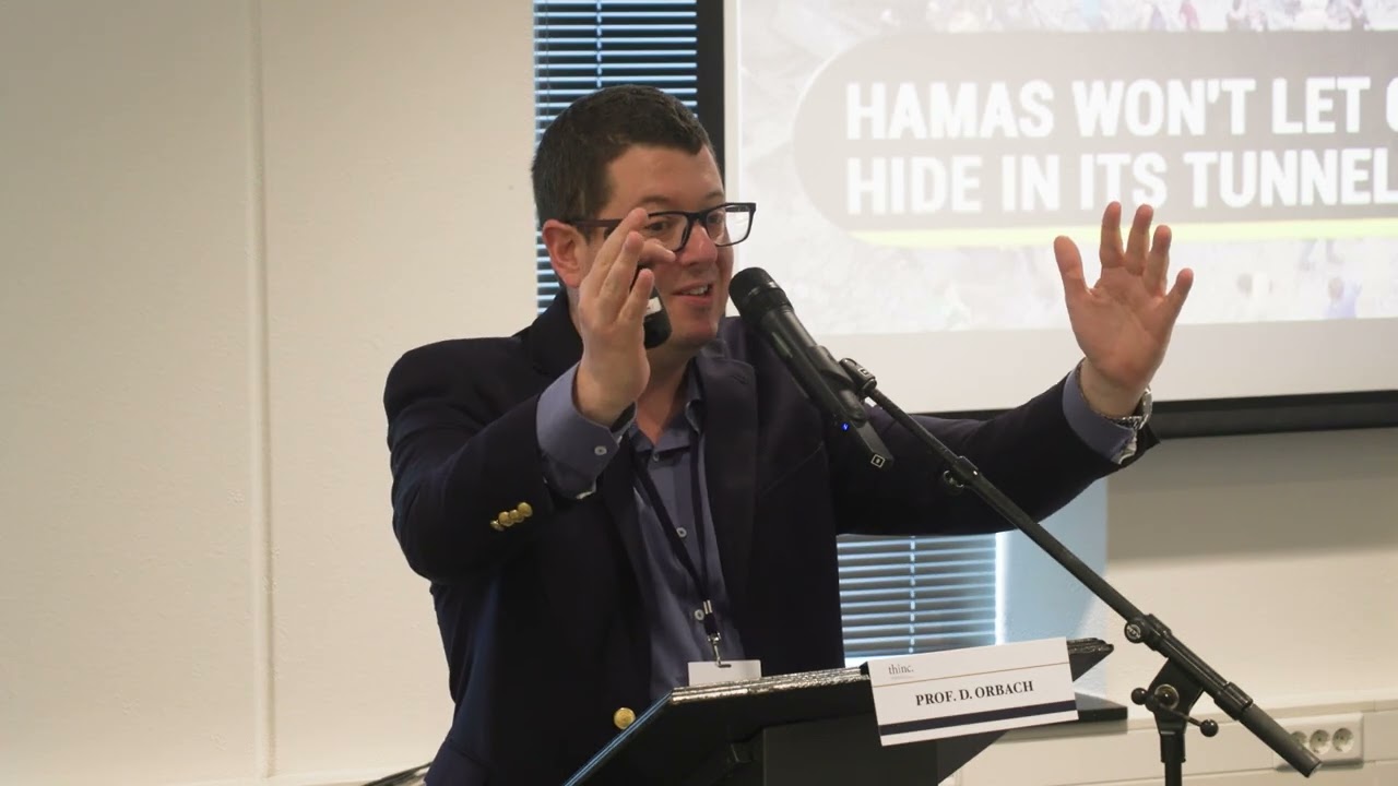 Prof. Danny Orbach - Hamas “Grey Zone” strategies - the Myth of Genocide in Gaza
