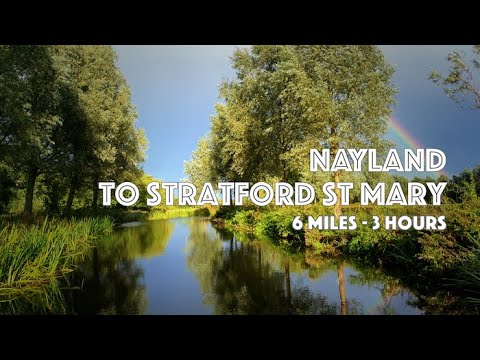 Nayland to Stratford St Mary Paddle board, Kayak & Canoe Route (River Stour).