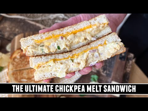 Ultimate Chickpea Melt Sandwich