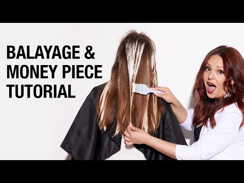 How to Balayage with Clay Lightener | Blonde Hair...