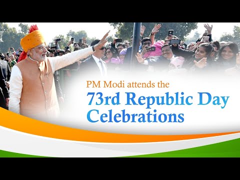 PM Modi attends the 73rd Republic Day Celebrations in Delhi | PMO
