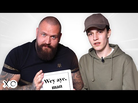 True Geordie and Jam Jerkham Teach You Geordie Slang