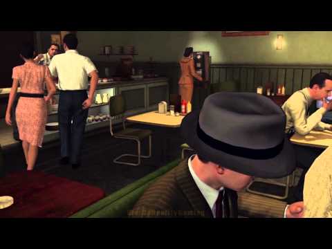 L.A. Noire 100% Walkthrough Part 25: The Fallen Idol - On Her Tail HD