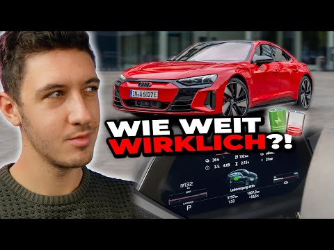 Audi RS e-tron GT (646 PS) - So weit fährt er WIRKLICH 🚗🪫🥵 | Dominik Fisch