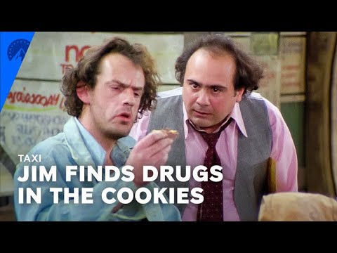 Taxi | Louie and Jim Discover There Are Drugs in the Cookies (S3, E8) | Paramount+