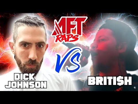 DICK JOHNSON VS BRITI$H - AFT RAPS MC BATTLE - HOSTED BY CARASEL