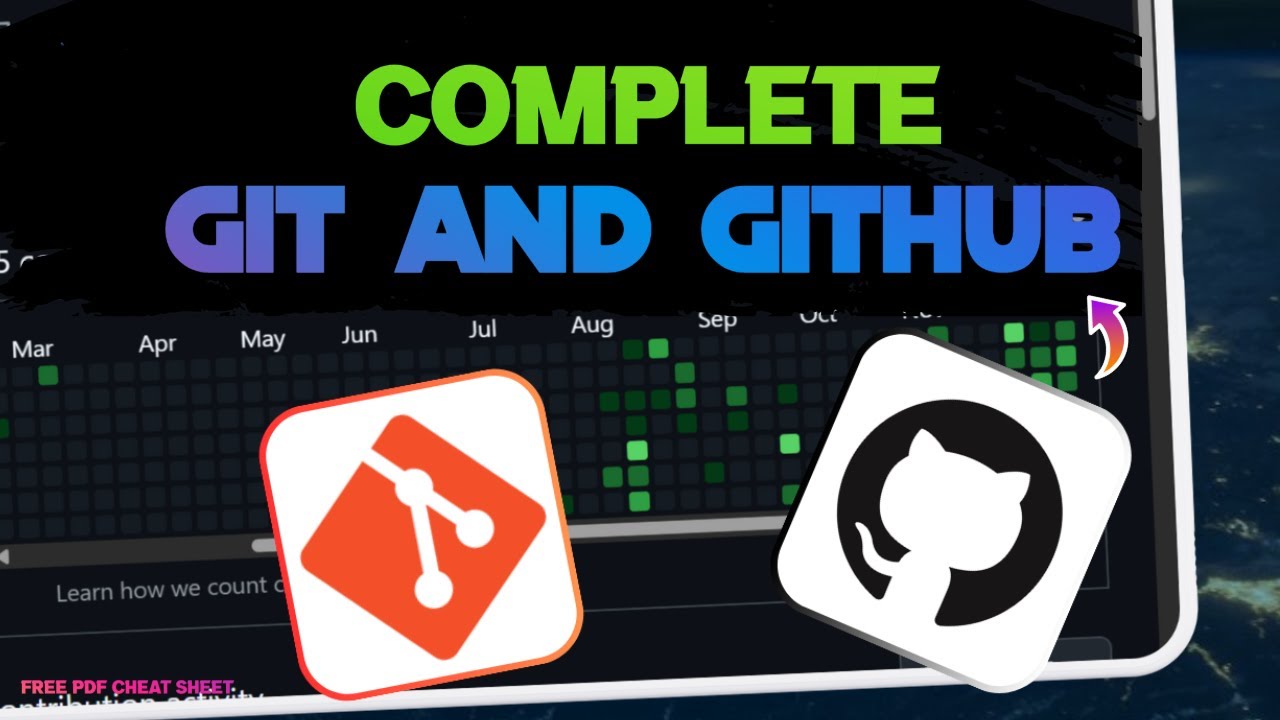 Git & GitHub Full Course in One Video | Complete Git Cheat Sheet