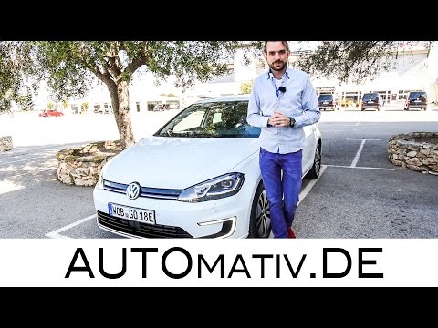Volkswagen VW e-Golf 2017 (136 PS und 290 Nm) im ersten Test und Review