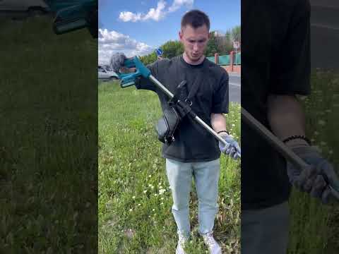 Акумуляторний набір інструментів 2в1 тример для трави + міні пила 6" 800W з 2 АКБ 36V 6Ah для косіння трави, обрізки гілок - фото 2 - id-p2953405177